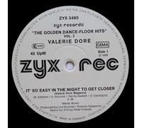 Valerie Dore - Valerie Dore - It's So Easy In The Night To Get Closer (Valerie Dore Megamix) / The Night - ZYX Records - ZYX 5480