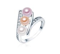 Valero Pearls Anillo para Mujer Plata de ley 925 Perlas
