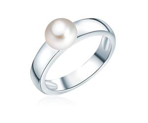 Valero Pearls Anillo para Mujer Plata de ley 925 Perlas