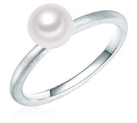 Valero Pearls Anillo de Perlas para Mujer Plata de ley 925