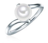 Valero Pearls Anillo de perlas para Mujer Plata de ley 925
