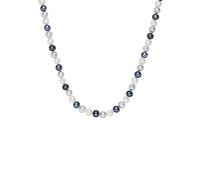 Valero Pearls Cadena de Perlas para Mujer Plata de ley 925