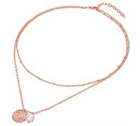 Valero Pearls Cadena oro rosa / blanco perla One Size EUR