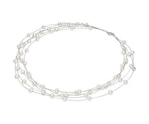 Valero Pearls Cadena plata / blanco perla One Size plata / blanco perla
