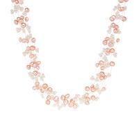 Valero Pearls Cadena rosa / plata / blanco perla One Size EUR
