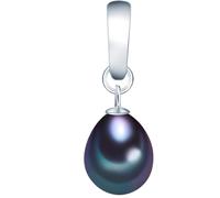 Valero Pearls Colgante de Cadena para Mujer Plata de ley 925 Perlas de agua dulce de cultivo