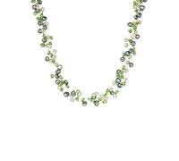 Valero Pearls Collar para Mujer Plata de ley 925 Perlas de agua dulce de cultivo Cadena de perlas