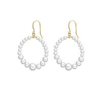 Valero Pearls Pendientes blanco One Size EUR
