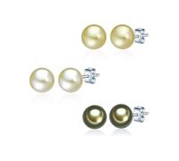 Valero Pearls Pendientes caña / verde pastel / plata One Size caña / verde pastel / plata