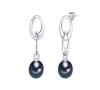 Valero Pearls Pendientes genciana / plata One Size EUR