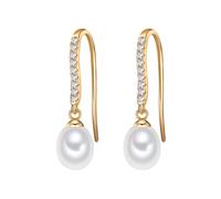 Valero Pearls Pendientes oro / blanco One Size EUR