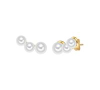 Valero Pearls Pendientes oro / blanco perla One Size oro / blanco perla