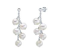 Valero Pearls Plata de ley 925 Perlas de agua dulce de cultivo Pendientes