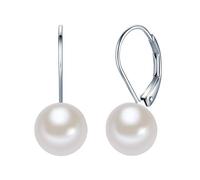 Valero Pearls Pendientes para Mujer Plata de ley 925 Perlas de agua dulce de cultivo