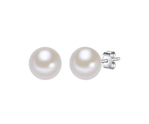 Valero Pearls Pendientes para Mujer Plata de ley 925 Perlas de agua dulce de cultivo