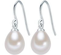 Valero Pearls Pendientes plata / blanco perla One Size EUR