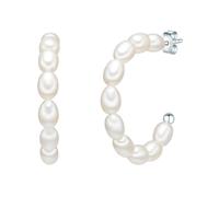 Valero Pearls Pendientes plata / blanco perla One Size plata / blanco perla