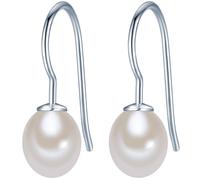 Valero Pearls Pendientes plata / blanco perla One SizexTallas normales EUR