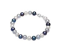 Valero Pearls Pulsera de Perlas para Mujer Plata de ley 925