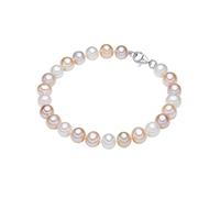 Valero Pearls Pulsera de Perlas para Mujer Plata de ley 925