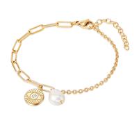 Valero Pearls Pulsera dorado / blanco perla One Size dorado / blanco perla