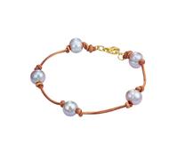 Valero Pearls Pulsera gris One Size EUR