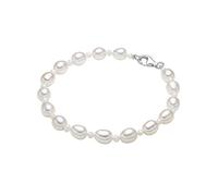 Valero Pearls Pulsera para Mujer Plata de ley 925 Perlas de agua dulce de cultivo