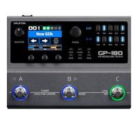 Valeton GP-180 - Procesador multiefecto para guitarra, más de 200 efectos, modelado NAM SnapTone, cargador IR, Looper, caja de ritmos, interfaz de audio USB, Bluetooth MIDI, 3 pedales con interruptor