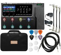 VALETON GP-200 - Pedal de procesador multiefectos expresión, FX Loop, MIDI, eléctrico, bajo, modelado de amplificador de guitarra acústica, simulación de cabina IR, estéreo, interfaz USB con bolsa