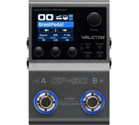Valeton GP-50 SnapTone procesador multiefectos para guitarra con Neural Amp Modeler, cargador IR, interfaz de audio USB, caja de ritmos, looper, Bluetooth, 100+ efectos