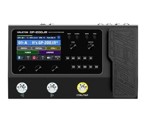 Valeton GP200JR - Procesador multiefecto para guitarra: versión más pequeña del GP200, mismo DSP y efectos iguales