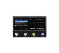 Valeton GP200LT - Procesador multi-effekt, 4 interruptores de pie con LED, 240 effekttypes, USB Audio soporta Re-amp y Loopback, 180 segundos looper, negro