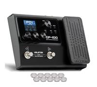 Valeton Multiefectos con Pedal de Expresión Guitarra Amplificador de Bajo Modelado IR Gabinetes Simulación Multiidioma Estéreo OTG Interfaz de Audio USB GP-100