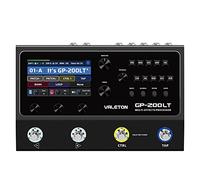 Valeton Pedal de guitarra Procesador multiefectos Amplificador de bajo de guitarra Modelado Gabinetes de infrarrojos Simulación con pedal de expresión FX Loop MIDI I/O Stereo OTG GP-200LT