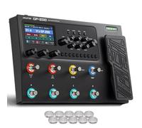 VALETON Procesador de múltiples efectos Pedal multiefectos con pedal de expresión, FX Loop MIDI I/O, guitarra, efectos de bajo, pedal de amplificador, modelado IR, gabinetes de simulación, interfaz de