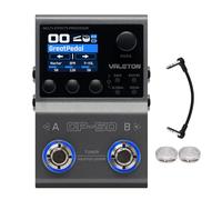 VALETON Procesador de Múltiples Efectos y Cargador NAM/IR con 100+ Efectos HD, 9 Módulos Simultáneos, Control por App BT, 100 Slots para Patches para Guitarra y Bajo GP-50