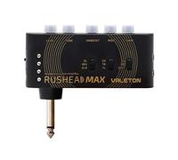 Valeton Rushead Max Amplificador portatil de bolsillo para auriculares con carga USB, ideal para dormitorio con multiefectos incluido