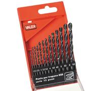 Valex Brocas de taladro para metal HSS, serie 13 piezas, en caja
