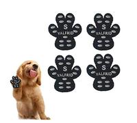 VALFRID Protector de Patas para Perro, Antideslizante en Suelos de Madera, Autoadhesivo, Control de tracción, Zapatos Perro Calcetines Sustituciones 24 Piezas S