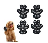 VALFRID Protector de Patas para Perro, Antideslizante en Suelos de Madera, Autoadhesivo, Control de tracción, Zapatos Perro Calcetines Sustituciones 24 Piezas M