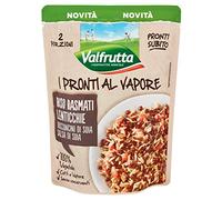 Valfrutta I Pronti Al Vapore Riso Basmati, Lenticchie, Bocconcini di Soia, Salsa di Soia, 220 g