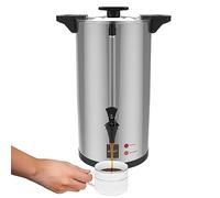 Valgus 80 tazas 12L Cafetera percoladora profesional de acero inoxidable con filtro permanente Cafetera percoladora para fiestas, oficina, bodas y caterings