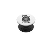 Valhalla está Llamando a los Cuervos de la brújula rúnica de la Serpiente vikinga PopSockets PopGrip Adhesivo