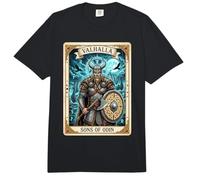 Valhalla Hijos de Odín Mitología nórdica vikinga Comfort Colors Adult Heavyweight T-Shirt
