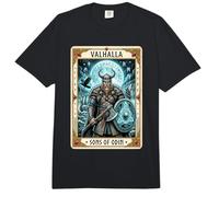 Valhalla Hijos de Odín Mitología nórdica vikinga Comfort Colors Adult Heavyweight T-Shirt