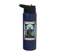 Valhalla Hijos de Odín Mitología nórdica vikinga Stainless Steel Insulated Water Bottle