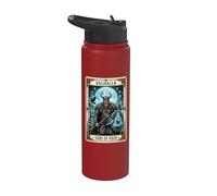 Valhalla Hijos de Odín Mitología nórdica vikinga Stainless Steel Insulated Water Bottle