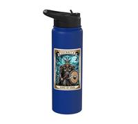 Valhalla Hijos de Odín Mitología nórdica vikinga Stainless Steel Insulated Water Bottle