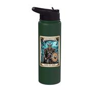 Valhalla Hijos de Odín Mitología nórdica vikinga Stainless Steel Insulated Water Bottle