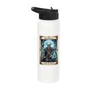 Valhalla Hijos de Odín Mitología nórdica vikinga Stainless Steel Insulated Water Bottle